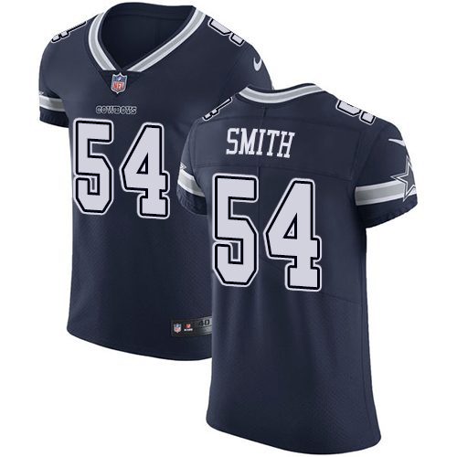 Nike Cowboys #54 Jaylon Smith Navy Blue Team Color Men's Stitched NFL Vapor Untouchable Elite Jersey - Click Image to Close